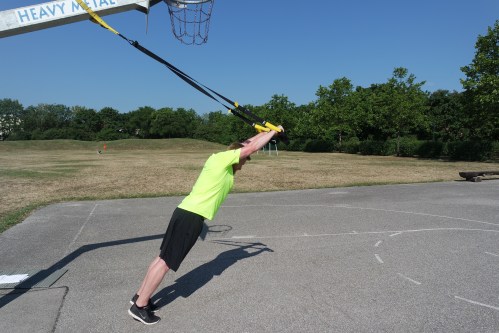 TRX Training Dreh- und Angelpunkt